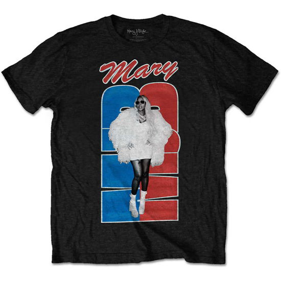 Mary J Blige Unisex T-Shirt: Team USA - Mary J Blige - Fanituote -  - 5056561029245 - 