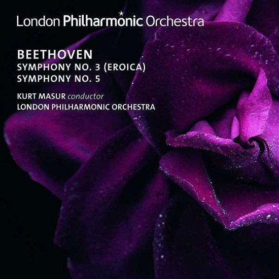 Cover for London Philharmonic Orchestra / Kurt Masur · Beethoven: Symphonies Nos. 3 &amp; 5 (CD) (2019)