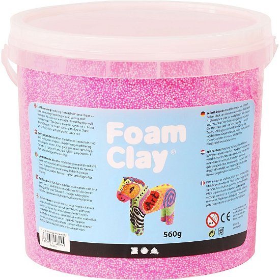 Foam Clay 560 G Neonpink (HOBBY) - Foam Clay - Outro - Creativ Company - 5707167246245 - 