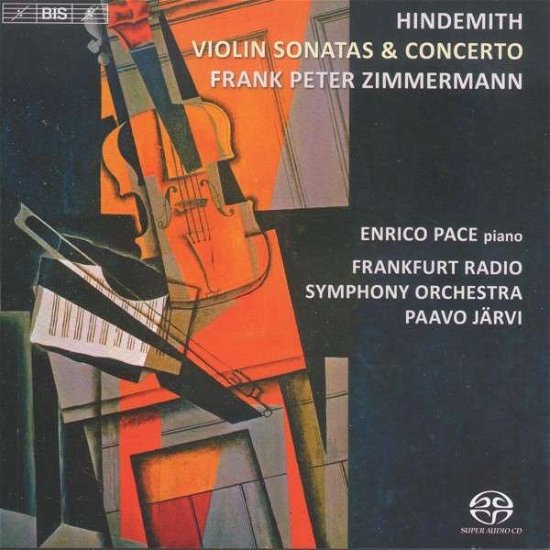 Cover for P. Hindemith · Violin Sonatas &amp; Concerto (CD) (2013)