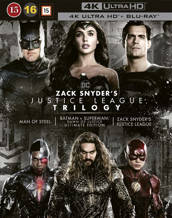 Cover for Batman · Zack Snyder's Justice League Trilogy (4K UHD Blu-ray) (2021)