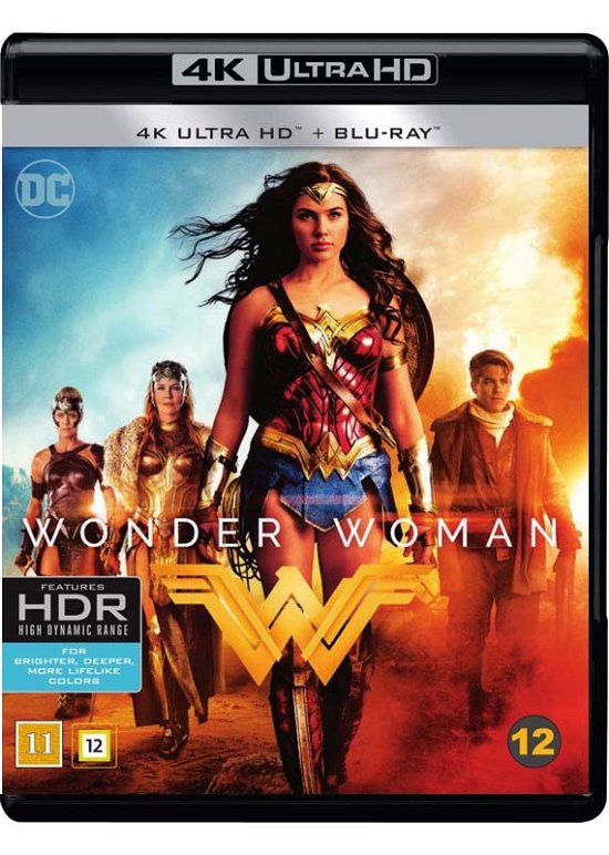 Cover for Gal Gadot / Robin Wright / Connie Nielsen / David Thewlis / Danny Huston · Wonder Woman (4K UHD + Blu-ray) [4K edition] (2017)