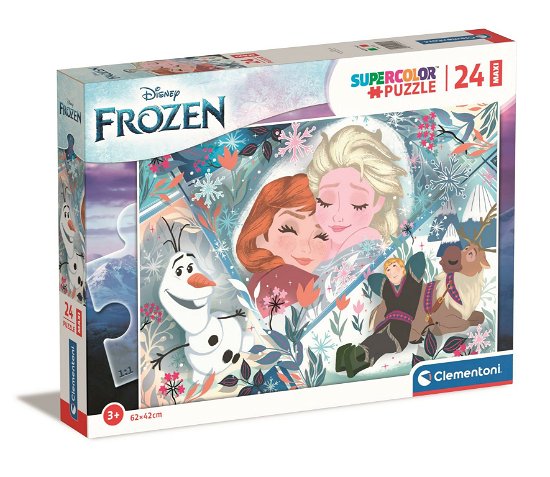 Clementoni: Puzzle Made In Italy Maxi 24 Pezzi  Frozen - Clementoni - Produtos - Clementoni - 8005125242245 - 