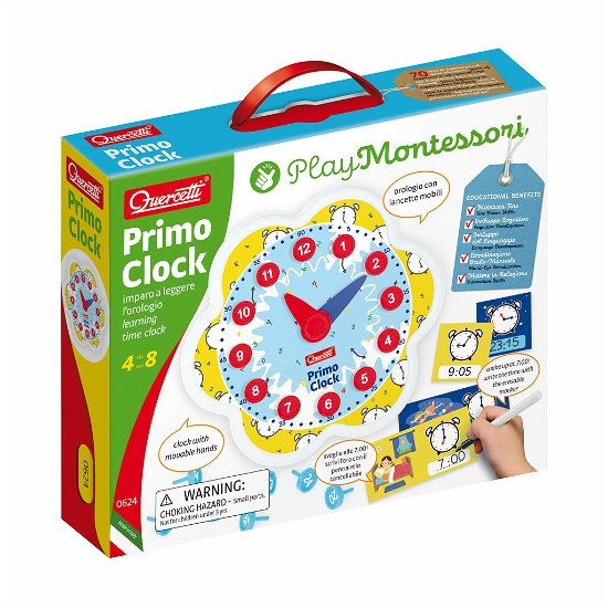 Cover for Quercetti · Quercetti: Play Montessori Primo Clock (MERCH)