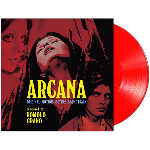 Cover for Romolo Grano · Arcana - O.s.t. (LP) [2025 RSD Clear Red edition] (2025)