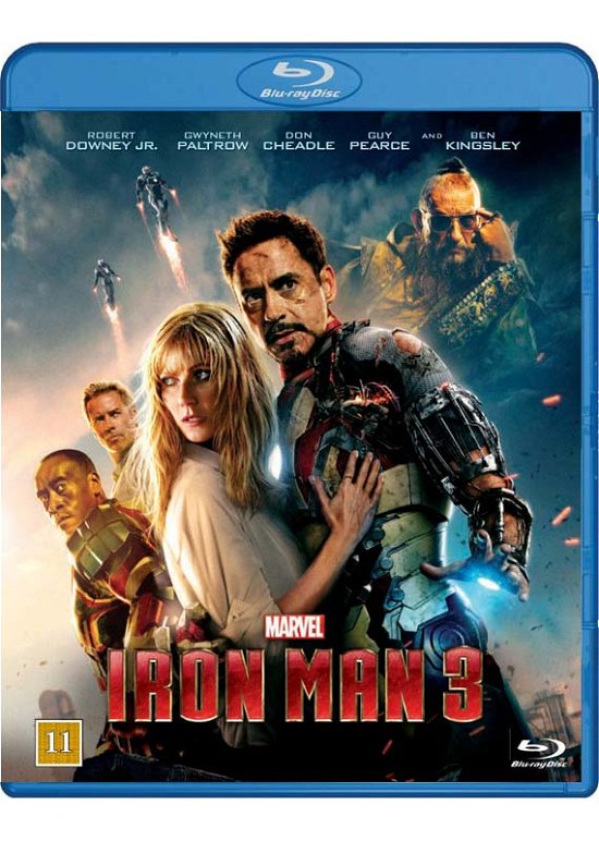 Cover for Iron Man 3 (Blu-ray) (2016)