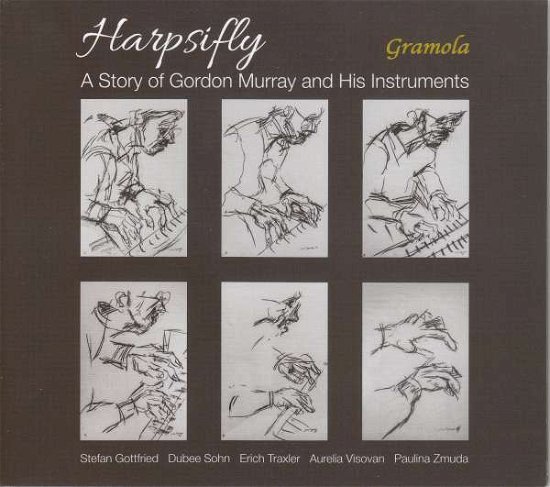 Cover for Various Artists · Harpsifly: A Story Of Gordon Murray And His Instruments (CD) (2021)