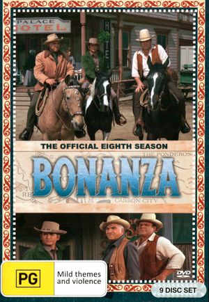 Cover for Bonanza: Season 8 (DVD) (2019)