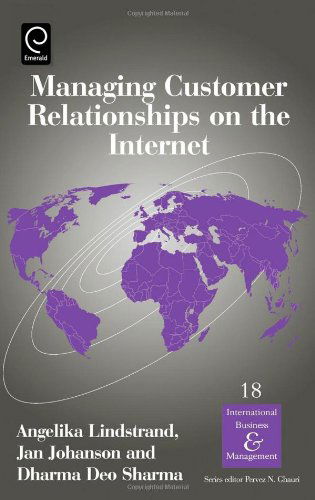 Cover for Lindstrand · Managing Customer Relationships on the Internet - International Business and Management (Hardcover Book) (2005)
