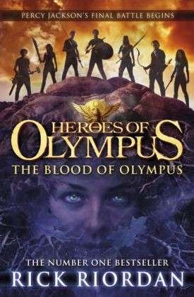 Cover for Rick Riordan · The Blood of Olympus (Heroes of Olympus Book 5) - Heroes of Olympus (Paperback Bog) (2015)
