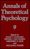 Annals of Theoretical Psychology -  - Bøger - Springer - 9780306446245 - 31. oktober 1993