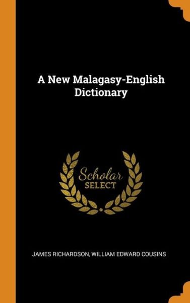 Cover for James Richardson · A New Malagasy-English Dictionary (Inbunden Bok) (2018)
