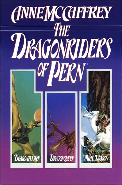 Cover for Anne McCaffrey · The Dragonriders of Pern: Dragonflight, Dragonquest, The White Dragon - Pern: The Dragonriders of Pern (Paperback Book) (1988)