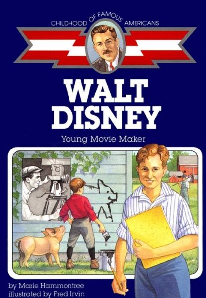 Cover for Marie Hammontree · Walt Disney, young movie maker (Bok) [1st Aladdin Paperbacks edition] (1997)