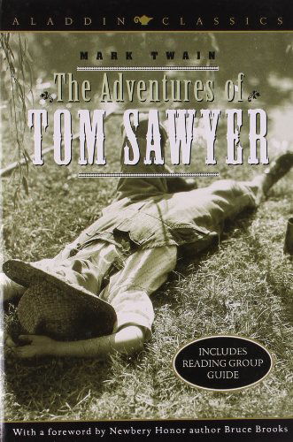 Cover for Mark Twain · The Adventures of Tom Sawyer (Aladdin Classics) (Paperback Bog) (2001)