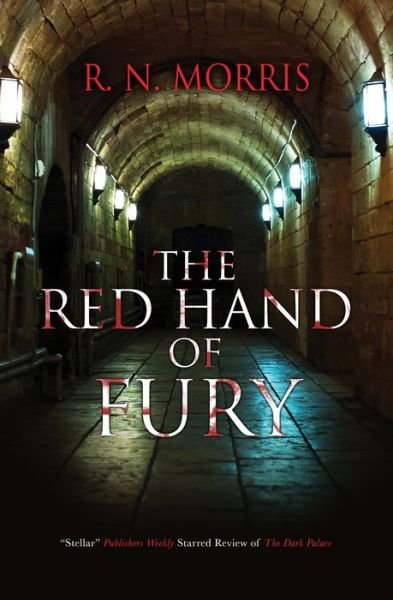 Cover for R.N. Morris · The Red Hand of Fury - A Silas Quinn Mystery (Inbunden Bok) [Main - Large Print edition] (2018)