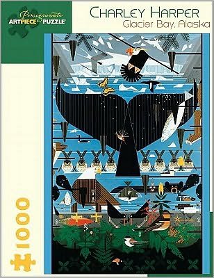 Cover for Charley Harper · Charley Harper Glacier Bay  Alaska 1 000-Piece Jigsaw Puzzle (MERCH) (2010)