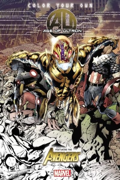Cover for Marvel · Color Your Own Age Of Ultron (Paperback Bog) (2015)