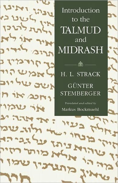 Cover for Gunter Stemberger · Introduction to the Talmud and Midrash (Pocketbok) [Reprint edition] (1992)