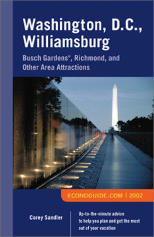 Cover for Corey Sandler · Econoguide 2002 Washington, D.c., Williamsburg (Paperback Book) (2001)