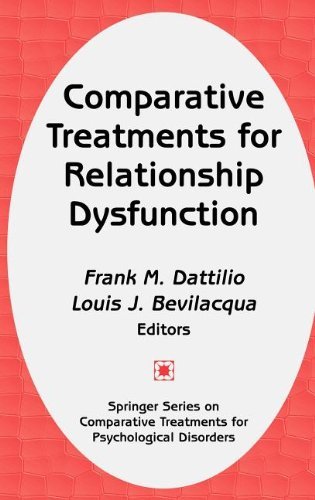 Cover for Frank M. Dattilio · Comparative Treatments for Relationship Dysfunction - Springer series on comparative treatments for psychological disorders (Hardcover Book) (2000)