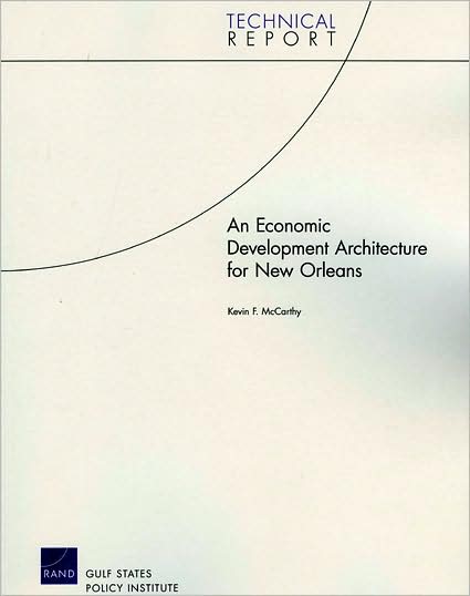 Cover for Kevin F. McCarthy · An Economic Development Architecture for New Orleans (Paperback Book) (2008)