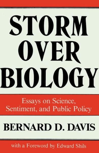 Cover for Bernard D. Davis · Storm over Biology (Hardcover Book) (1986)
