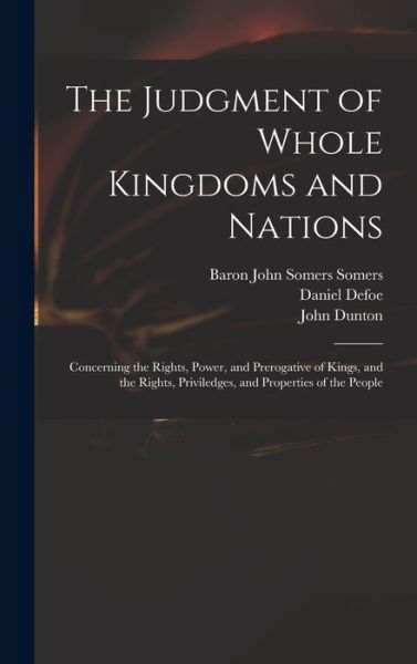 Cover for Daniel Defoe · Judgment of Whole Kingdoms and Nations (Bog) (2022)
