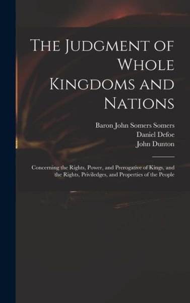 Cover for Daniel Defoe · Judgment of Whole Kingdoms and Nations (Bok) (2022)