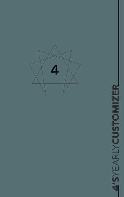Cover for Enneapages · Enneagram 4 YEARLY CUSTOMIZER Planner (Inbunden Bok) (2021)