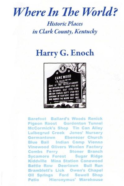 Cover for Harry G. Enoch · Where in the World? (Bok) (2012)