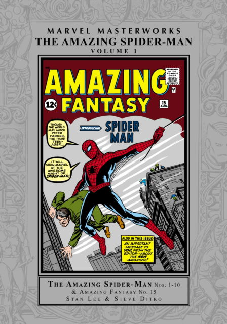 Cover for Stan Lee · Marvel Masterworks: The Amazing Spider-man Vol. 1 (Hardcover Book) (2023)