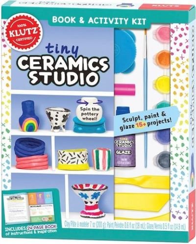 Tiny Ceramics Studio - Klutz - Editors of Klutz - Böcker - Scholastic US - 9781338745245 - 7 oktober 2021