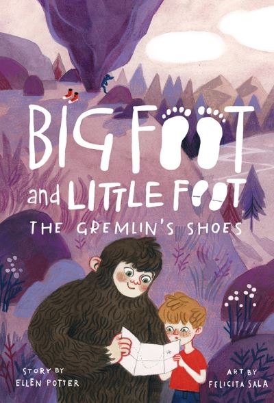 Cover for Ellen Potter · The Gremlin's Shoes (Big Foot and Little Foot #5) - Big Foot and Little Foot (Inbunden Bok) (2021)