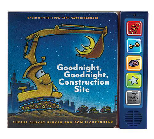 Cover for Sherri Duskey Rinker · Goodnight, Goodnight Construction Site Sound Book (Hardcover bog) [Nov edition] (2014)