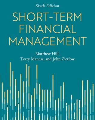 Cover for John Zietlow · Short-Term Financial Management (Paperback Book) (2021)