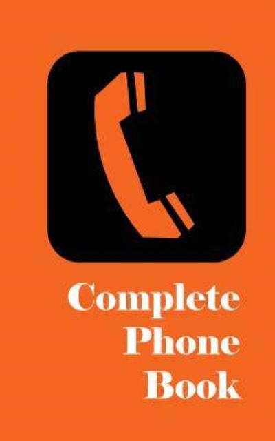 Cover for Lazaros' Blank Books · Complete Phone Book (Paperback Book) (2016)