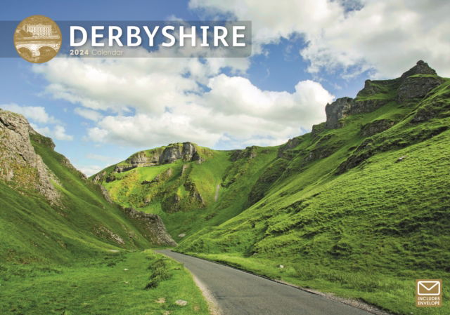 Derbyshire A4 Calendar 2024 Calendar 2023   9781529831245 