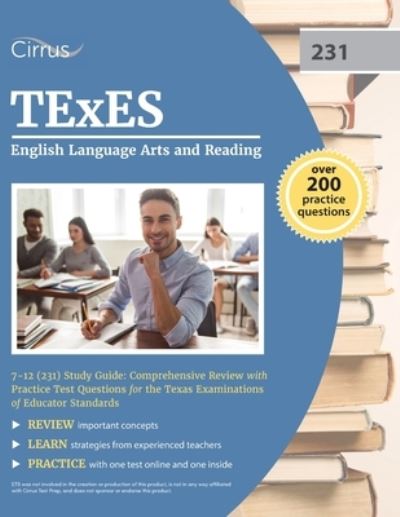 Cover for Cox · TExES English Language Arts and Reading 7-12 (231) Study Guide (Taschenbuch) (2021)