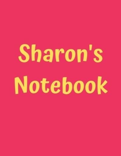 Cover for 99 Notes · Sharon's Notebook (Pocketbok) (2019)