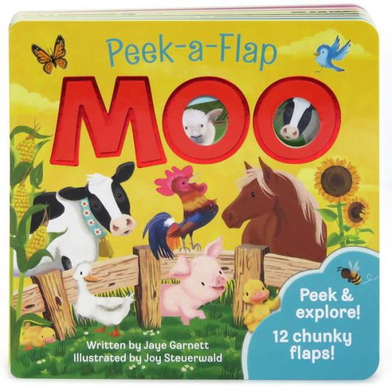 Moo Chunky Peek a Flap Board Book - Joy Steuerwald - Książki - Cottage Door Press - 9781680521245 - 1 sierpnia 2016