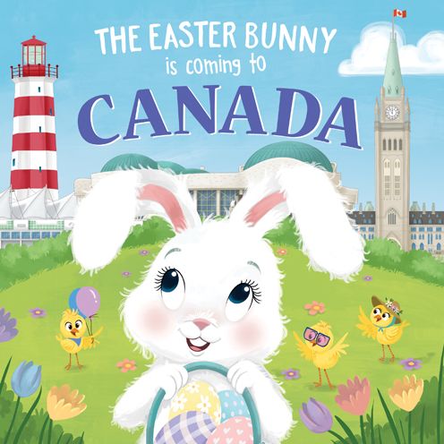 Cover for Eric James · The Easter Bunny is Coming to Canada (Inbunden Bok) (2020)