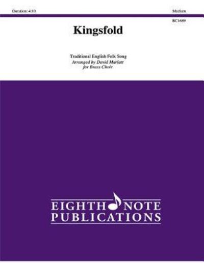 Cover for David Marlatt · Kingsfold (Sheet music) (2016)