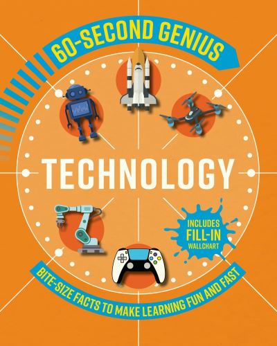 Cover for Mortimer Children's · 60 Second Genius: Technology (Hardcover Book) (2021)