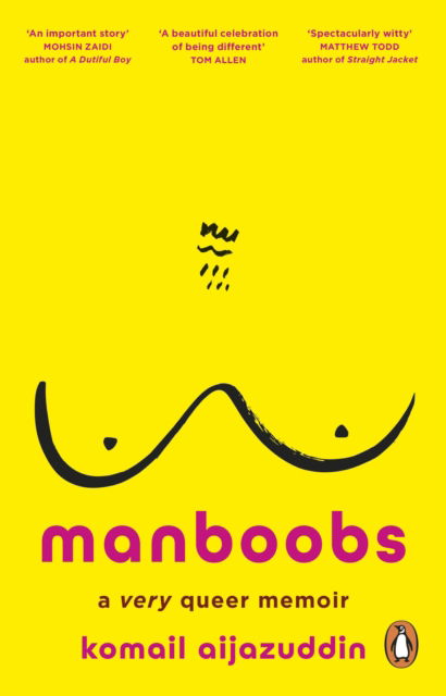 Cover for Komail Aijazuddin · Manboobs: A very queer memoir (Paperback Book) (2025)