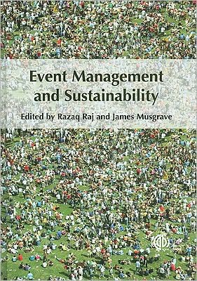 Cover for Razaq Raj · Event Management and Sustainability (Hardcover Book) (2009)