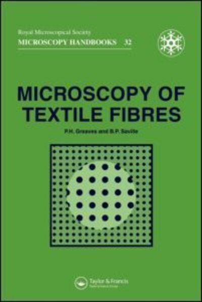 Cover for P H Greaves · Microscopy of Textile Fibres (Paperback Book) (1995)