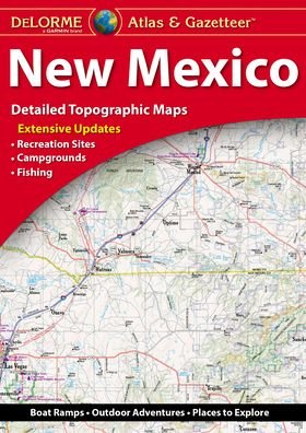 Cover for Rand McNally · Delorme New Mexico Atlas &amp; Gazetteer (Taschenbuch) (2019)