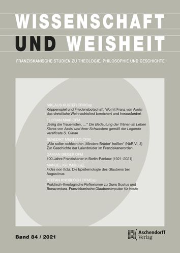 Cover for Aschendorff Verlag · Wissenschaft und Weisheit 2021 (Book) (2022)