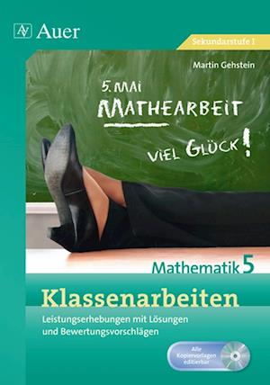 Cover for Martin Gehstein · Klassenarb.mathematik 5+cd (Book)